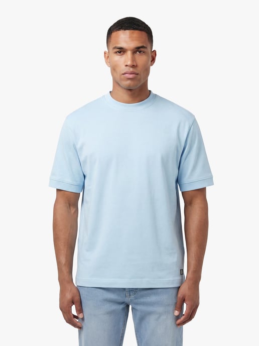 Luke 1977 Men's Dapper Schnapper Relaxed Fit T-Shirt in Sky Blue - Image 3