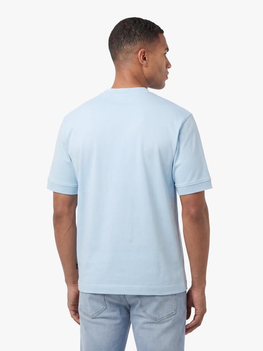 Luke 1977 Men's Dapper Schnapper Relaxed Fit T-Shirt in Sky Blue - Image 4