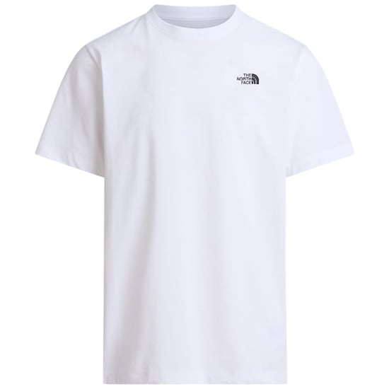 The North Face Men's Evolution embroidered logo Simple Dome T Shirt White - Image 2