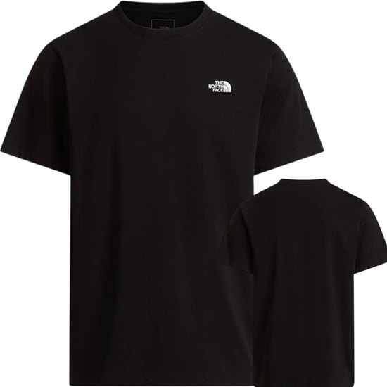 The North Face Men's Evolution embroidered logo Simple Dome T Shirt Black - Image 1