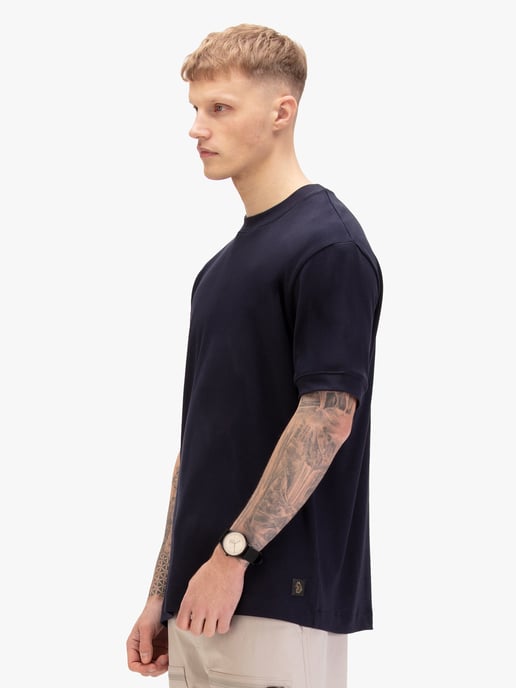 Luke 1977 Men's Dapper Schnapper Relaxed Fit T-Shirt in Dark Navy - Image 3