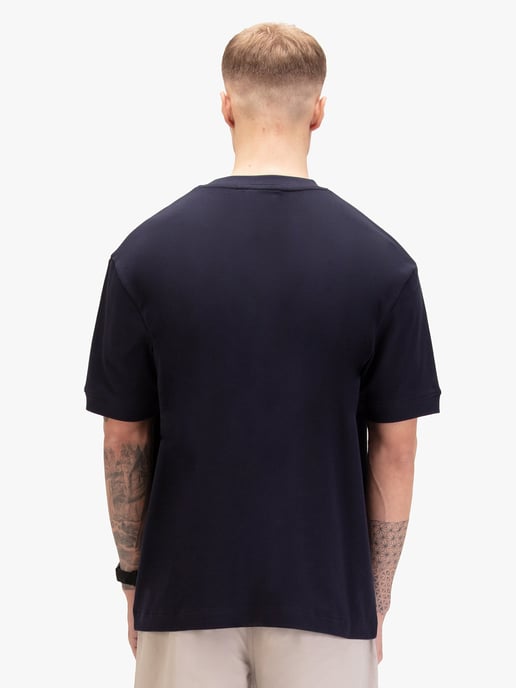 Luke 1977 Men's Dapper Schnapper Relaxed Fit T-Shirt in Dark Navy - Image 4