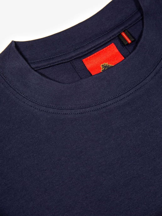 Luke 1977 Men's Dapper Schnapper Relaxed Fit T-Shirt in Dark Navy - Image 6