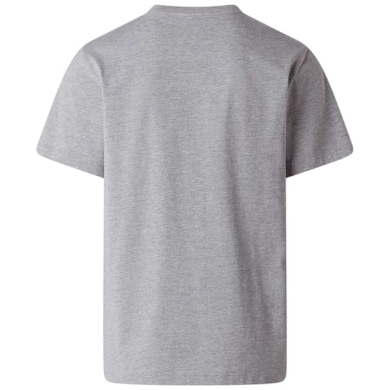 The North Face Men's Evolution embroidered logo Simple Dome T Shirt Grey - Image 3