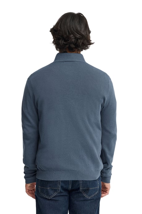 Men's Zip Neck Sweater PULLOVER12 - Image 3