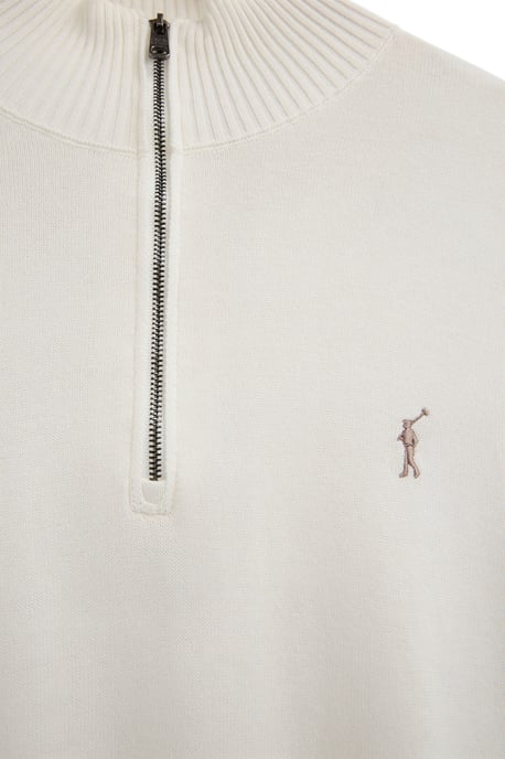 Men's Zip Neck Sweater PULLOVER12 - Image 5