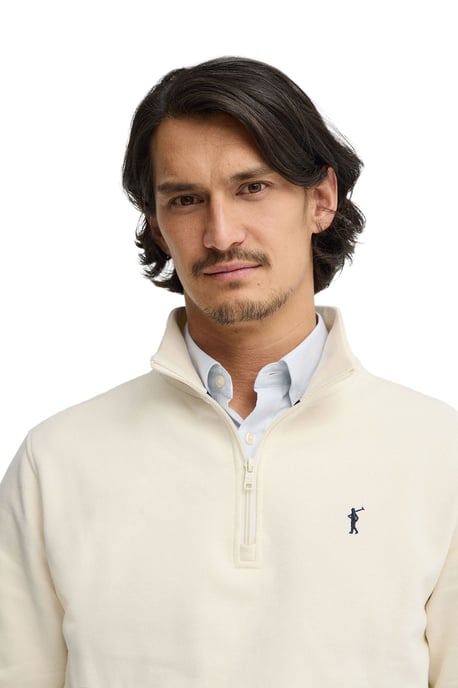 Men's High Neck Zip-Up Sweatshirt SWEATSHIRT28 - Image 2