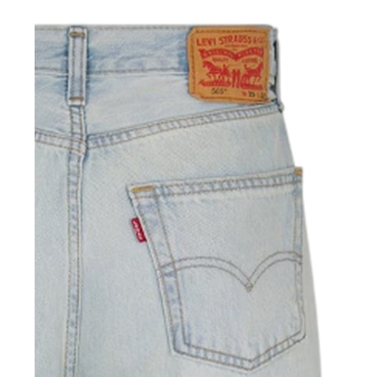 Levis Herrjeans 565 med raka ben och lös passform (Ljusblå) - Image 3