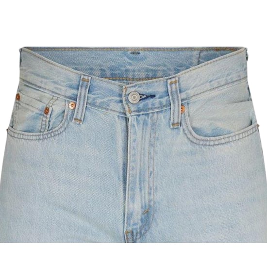 Levis Herrjeans 565 med raka ben och lös passform (Ljusblå) - Image 4