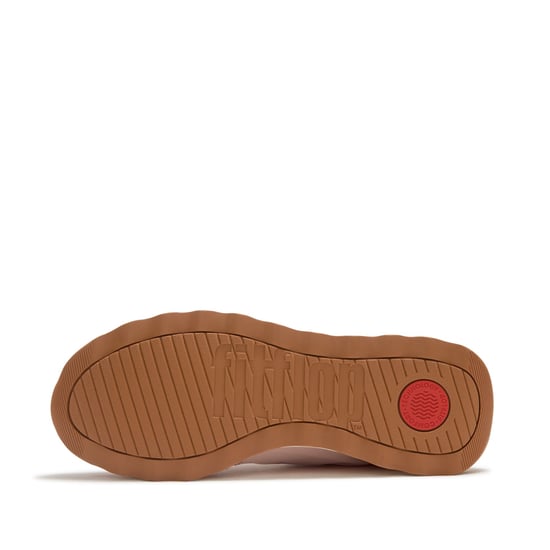 FitFlop X Pantone Retro-Q Suède Dames Roze Sneakers - Image 6
