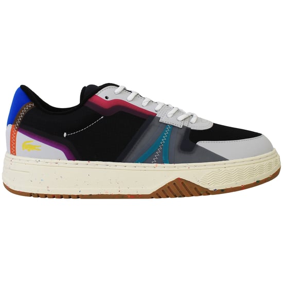 Lacoste L001 Eco 222 4 Mens Black Trainers - Image 1