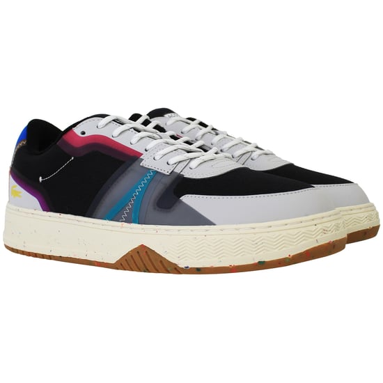 Lacoste L001 Eco 222 4 Mens Black Trainers - Image 2
