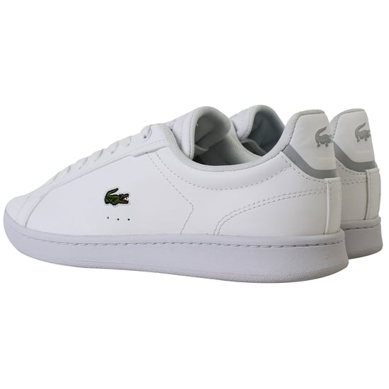 Lacoste Carnaby Pro BL 23 1 Kids White Trainers - Image 3