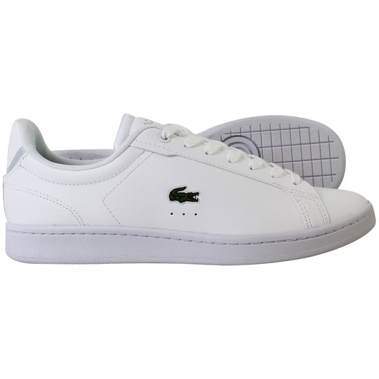 Lacoste Carnaby Pro BL 23 1 Kids White Trainers - Image 4