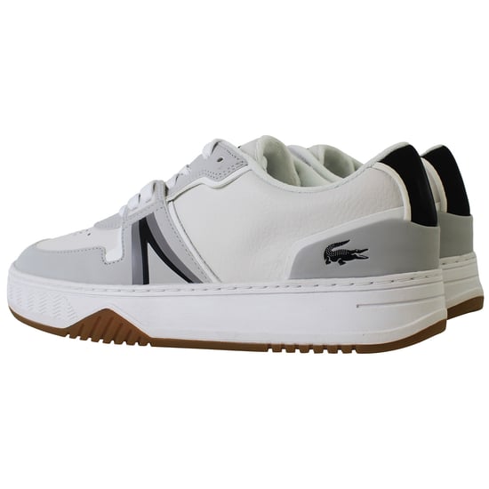 Lacoste L001 0722 1 Womens White/Grey Trainers - Image 3