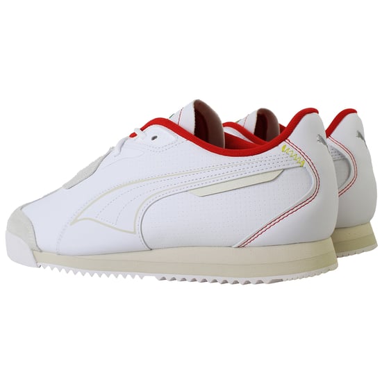 Puma Scuderia Ferrari Roma S Mens White Trainers - Image 3