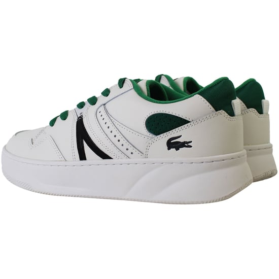 Lacoste L005 222 1 Mens White Trainers - Image 3