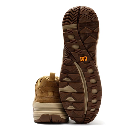 Caterpillar Grapple Suede Men's Butternut Trainers - Image 4