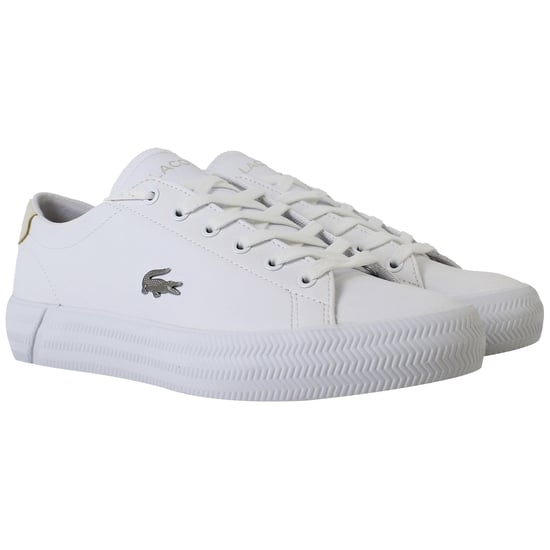 Lacoste Gripshot 124 1 JD Kids White Trainers - Image 2
