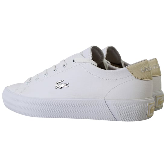 Lacoste Gripshot 124 1 JD Kids White Trainers - Image 3