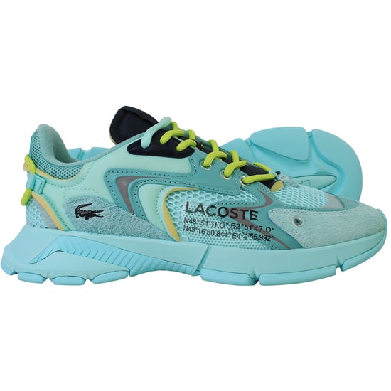 Lacoste L003 Neo 123 1 Womens Blue Trainers - Image 4