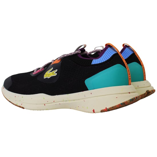 Lacoste Run Spin Eco 222 1 Mens Black Trainers - Image 3