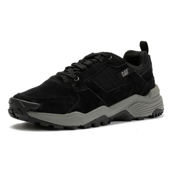 Caterpillar Grip Suede Heren Zwarte Sneakers - Image 3