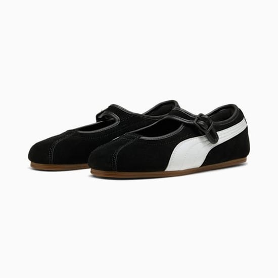Puma Tacklette Suède Dames Sneakers Zwart/Wit - Image 1