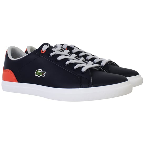 Lacoste Lerond 123 1 Kids Navy Trainers - Image 2