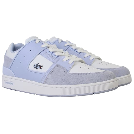 Lacoste Court Cage 124 2 Womens Blue/White Trainers - Image 2