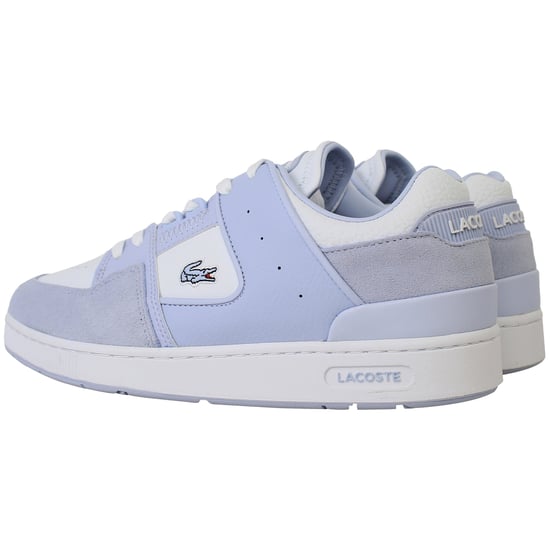 Lacoste Court Cage 124 2 Womens Blue/White Trainers - Image 3