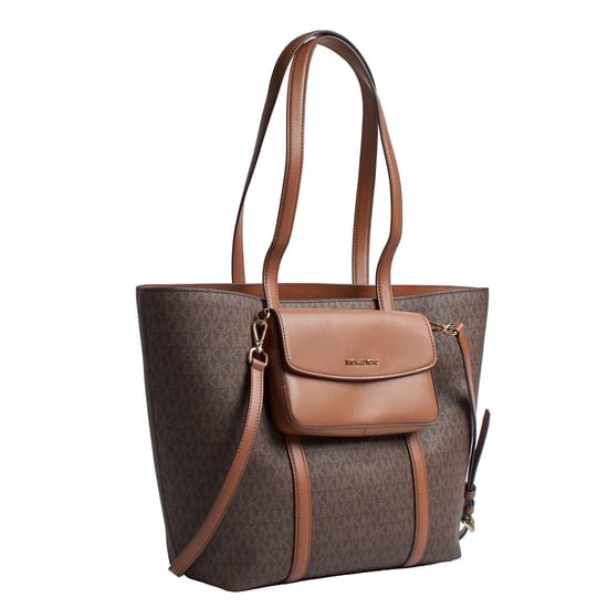 Women's 2-in-1 Tote Bag Jet Set Travel Large Set Handbag and Shoulder Bag 35S6GTVT3B - Image 4