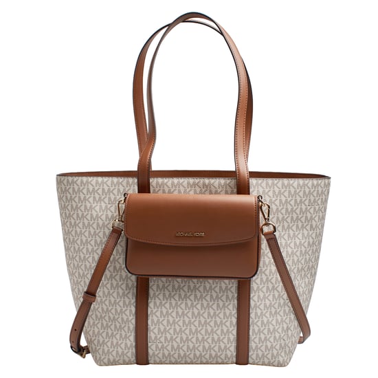 Dames 2-in-1 Shoppertas Jet Set Travel Grote Set Handtas en Schoudertas 35S6GTVT3B - Image 1