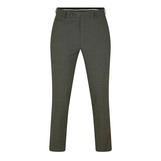 Boss Mens H-Genius Straight Leg Trousers (Dark Green) - Image 1