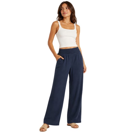 Bella Dahl Womens/Ladies Wide Leg Palazzo Trousers (Deep Sea) - Image 1