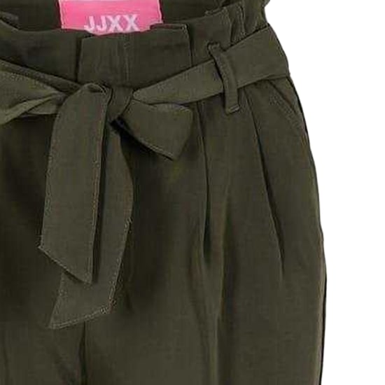 JJXX Raka byxor för kvinnor/damer i enfärgat utförande (Druvblad) - Image 3