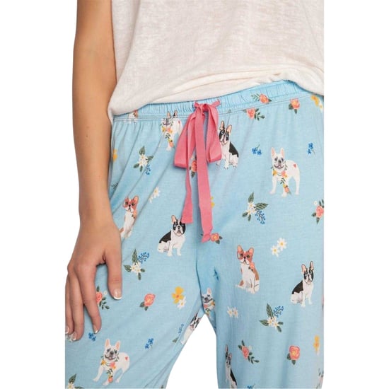 PJ Salvage Speelse loungebroeken voor dames (Lichtblauw) - Image 3