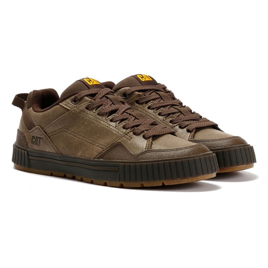 Caterpillar Axiom Waxy Leather Men's Cub Lace-Up Shoes - Image 1