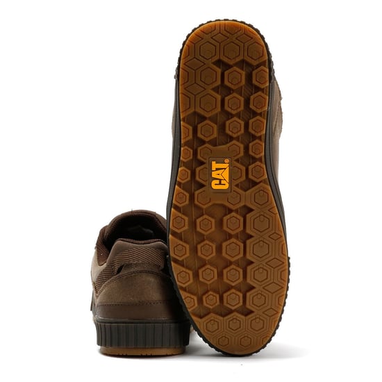 Caterpillar Axiom Waxy Leather Men's Cub Lace-Up Shoes - Image 4