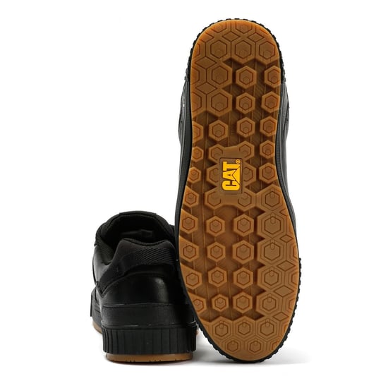 Caterpillar Axiom Leather Men's Black Lace-Up Shoes - Image 4