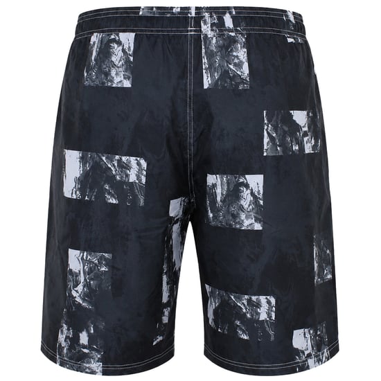 Under Armour 9inch Launch Printed Mens Black Shorts - Image 2