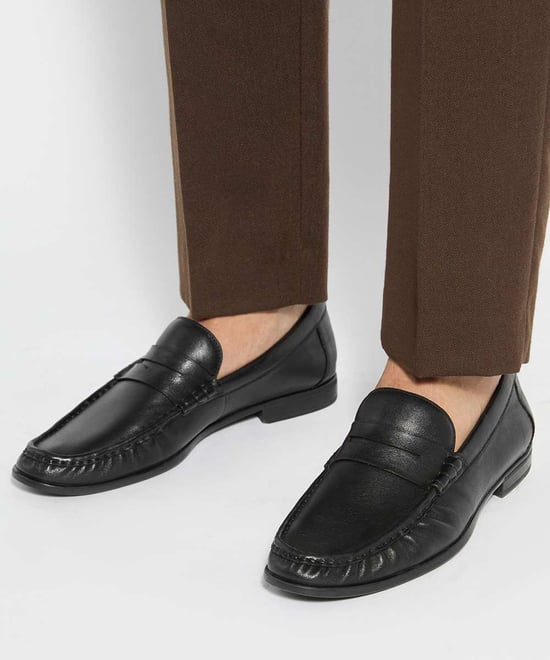 Dune Mens Sammi Wf - Leather Loafers - Image 3
