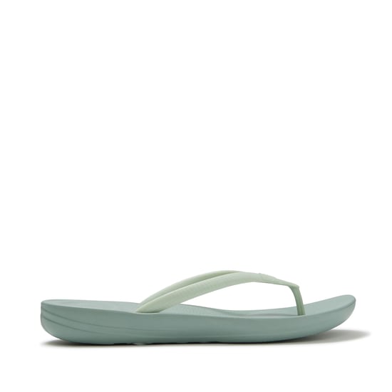 FitFlop X Pantone Iqushion Dames Flip-Flops in Iceberg Groen - Image 2