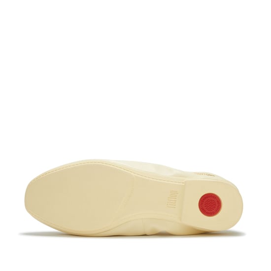 FitFlop X Pantone Delicato Ballerina Leren Dames Rutabag Schoenen - Image 5