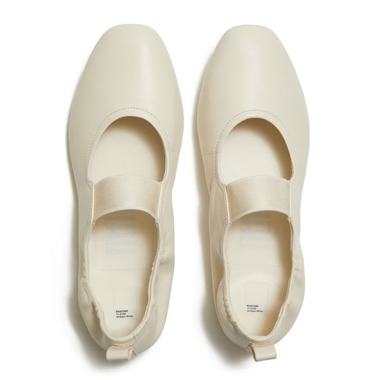FitFlop X Pantone Delicato Mary Jane Leren Dames Witte Schoenen - Image 4