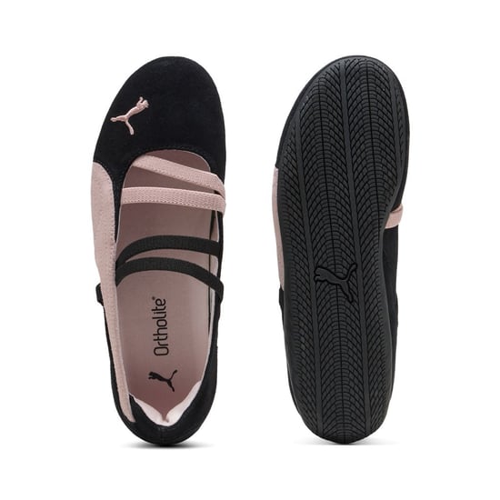 Puma Speedcat Ballet SD Suède Dames Zwart/Mauve Mist Schoenen - Image 5