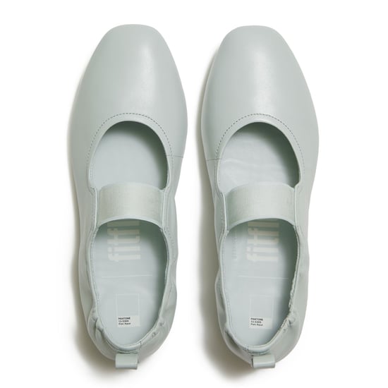 FitFlop X Pantone Delicato Mary Jane Leren Dames Aqua Schoenen - Image 4