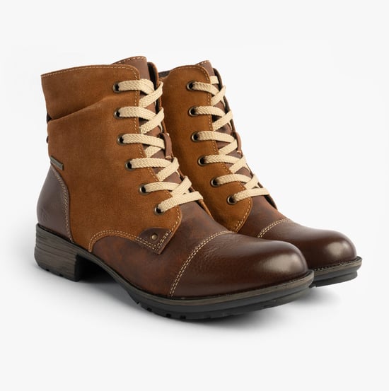 Josef Seibel Susie 03 Womens Ankle Boots Camel Combi - Image 4