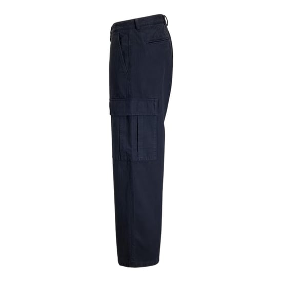 Jack And Jones Owen-gevechtsbroek met wijde pijpen voor heren (Donkere marine) - Image 3