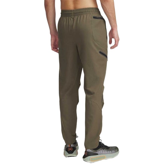 Under Armour Unstoppable geweven gevechtsbroek voor heren (Groen) - Image 2